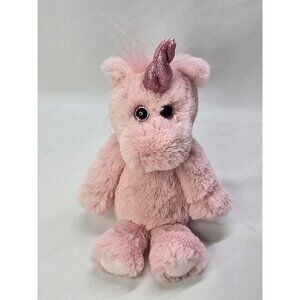 Ty Attic Treasures Estelle Pink Unicorn Fluffy 2018 Plush Stuffed Toy 8"